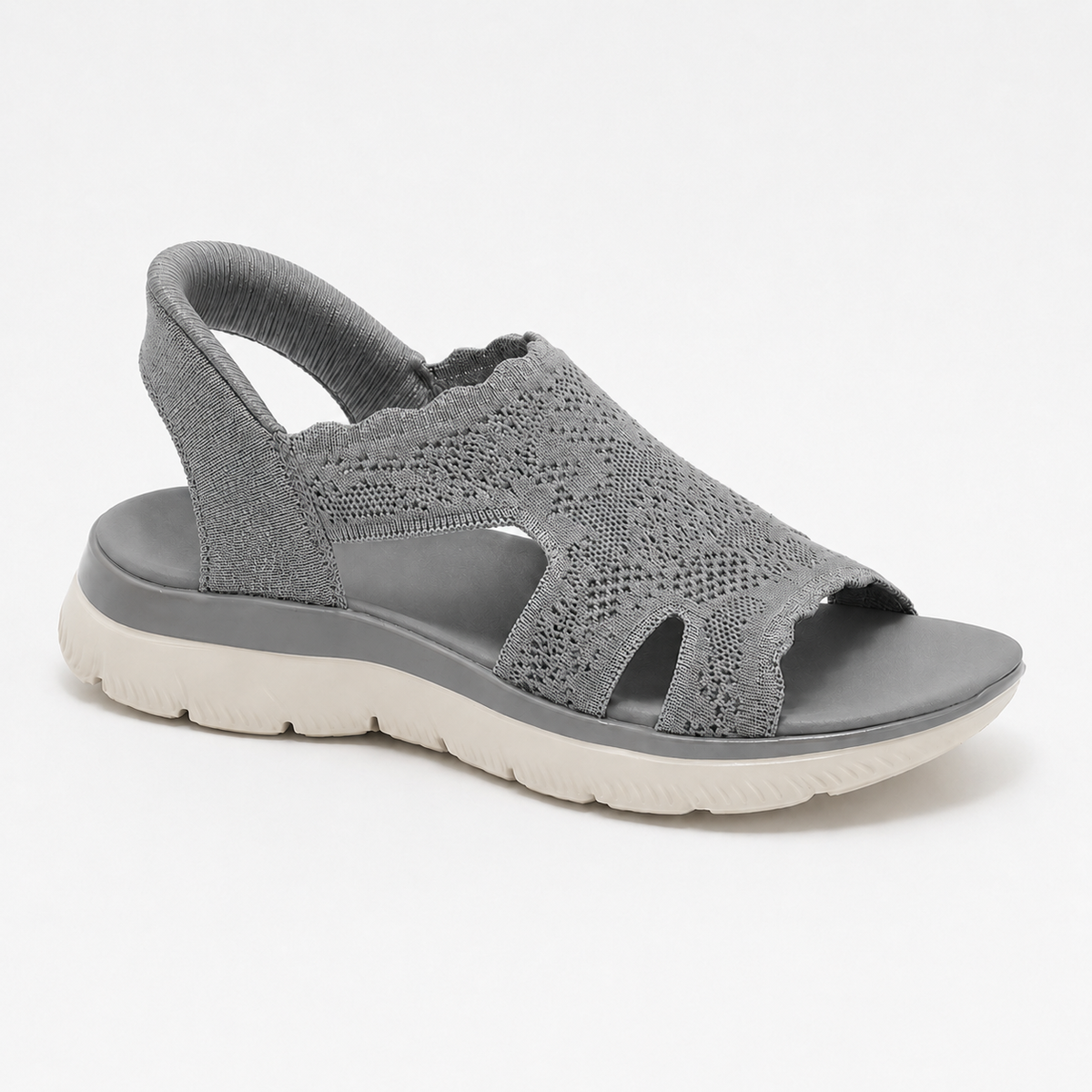 💝 50% OFF Today Only! ⭐ Slip-ins™ Summits Crochet Knit Sandals – Lightweight Comfort for Everyday Walks